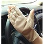 Femmes Dames Gants de Conduite Cyclisme Demi-doigts Maille Mitaines Coton Eté GYM Fitness Entraînement Moufles Silicone Respiran