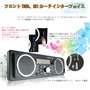PolarLander Autoradio 1 Din 12V FM MP3 Bluetooth Autoradio Bluetooth Appel Mains Libres Au Tableau de Bord Stéréo de Voiture int