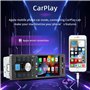 1 pouces écran tactile avec Android Auto/CarPlay/Mirrorlink filaire