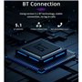 Autoradio Bluetooth Single Din 4,1 pouces écran tactile avec Android Auto/CarPlay/Mirrorlink filaire, prise en charge USB et TYP