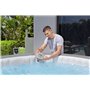 Bestway - électrolyseur d’Eau salée pour Spa Hydrogenic 0,5 g/h - 15,5 cm x 15,5 cm x 17 cm - Gris