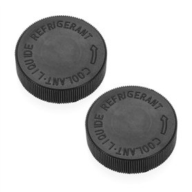 Be In Your Mind 2 Pcs Bouchon de Réservoir de Liquide de Refroidissement de Voiture Bouchon de Radiateur Compatible avec Nissan