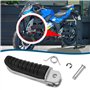 Be In Your Mind Repose-pieds avant droit et gauche en aluminium noir compatibles avec Suzuki GSF600 Bandit 1996-2000 GSXR1100 19