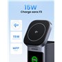 UGREEN Nexode Batterie Externe 20000mAh 145W Certifié Qi2 15W Power Bank USB C Charge Rapide 2C1A PD QC 3.0 Écran TFT Compatible