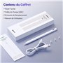 UGREEN Stylet Magnétique Charge sans Fil 12H Autonomie Rejet de Paume Détection Inclinaison Haute Précision Pencil Compatible av