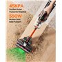 45Kpa/550W/60Min Aspirateur sans Fil Puissant avec Parfumé Recharge Murale Mode Automatique Tu