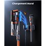 Fieety Aspirateur Balai sans Fil, 45Kpa/550W/60Min Aspirateur sans Fil Puissant avec Parfumé Recharge Murale Mode Automatique Tu