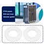 The Lord of the Tools 20 Lot Joints Toriques Plats en Plastique PTFE pour Cloison de Séparation Bouchon de Vidange de Pile à Com
