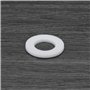 The Lord of the Tools 20 Lot Joints Toriques Plats en Plastique PTFE pour Cloison de Séparation Bouchon de Vidange de Pile à Com