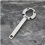 The Lord of the Tools 1PC Clé de Blocage de Poulie d'arbre à Cames de Distribution de Moteur Compatible avec Ford 2.5 Compatible