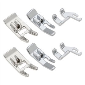 The Lord of the Tools Lot de 2 pieds biche pour machine à coudre domestique à tige basse compatible avec machine à coudre Singer