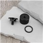 The Lord of the Tools Lot de 2 attaches de casque de soudage style pipeliner 22 mm Filetage 5,8 mm Noir Boucles à dégagement rap