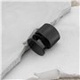 The Lord of the Tools Lot de 2 attaches de casque de soudage style pipeliner 22 mm Filetage 5,8 mm Noir Boucles à dégagement rap