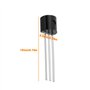 The Lord of the Tools Lot de 10pcs Transistors J201 50 MA 40 V JFET à Canal N TO-92 pour Circuits d'amplification Audio à Haute 