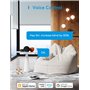 Meross Matter Interrupteur Volet Roulant Connecté WiFi Compatible avec Apple HomeKit, Alexa et Google Home, Interrupteur de Ride