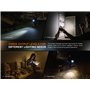 FENIX E12 v3.0 Mini lampe de poche légère pour le quotidien | 200 lumens | 78 m | 100 heures maximum | Alimentée par piles AA | 