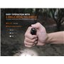 FENIX E12 v3.0 Mini lampe de poche légère pour le quotidien | 200 lumens | 78 m | 100 heures maximum | Alimentée par piles AA | 