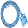DTech Câble de console RJ45 vers RS232 9 broches DB9 femelle vers RJ45 Ethernet Cisco Device Management Serial Adapte(1,8 m/6 pi