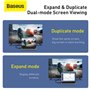 Baseus Capo Hdmi 2.0 4K 60 Hz 3D 18 Gbps 1 m