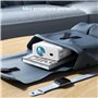 18000 lumens Projecteur, Mini Projecteur Full HD 1080P, Vidéoprojecteur AMEELA, Projecteur 2.4/5G WiFi Bluetooth, Zoom 50%-100%,