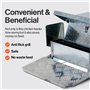 SuperHandy Chicken Feeder Automatique Capacité de 9 kg (20 lb) Nourrit 6 à 12 Volailles/Volailles Jusqu'à 10 Jours Garde au Sec 