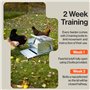 SuperHandy Chicken Feeder Automatique Capacité de 9 kg (20 lb) Nourrit 6 à 12 Volailles/Volailles Jusqu'à 10 Jours Garde au Sec 