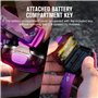 OLIGHT H05 Lite Lampe frontale LED, lampe frontale légère à 5 modes avec bandeau réglable, alimentée par 2 piles AAA, équitation