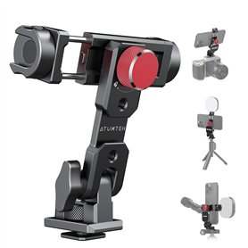 ATUMTEK Adaptateur Trepied Smartphone Métal