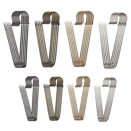 be in your mind 40pcs Épingles de Sûreté Assorties Broche de Couverture Châle Kilt en Métal