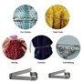 be in your mind 40pcs Épingles de Sûreté Assorties Broche de Couverture Châle Kilt en Métal