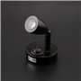 Be In Your Mind Paire de spots LED d'intérieur 12 V 3 W avec interrupteur réglable Lumière chaude avec vis pour camping-car, car
