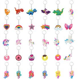 alwaiiz 30 Pièces Porte Clef Enfant