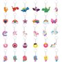 alwaiiz 30 Pièces Porte Clef Enfant