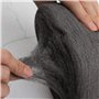 Create idea 2 Rouleaux de 120g Laine de Fil d'acier Ultra Fine Résistance à l'abrasion Douce 00000 Classe pour Nettoyage du Verr