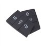 Be In Your Mind 2X 3 Boutons Voiture Télécommande Porte-clés Boutons Clavier en Caoutchouc Verrouiller Déverrouiller Coffre Comp