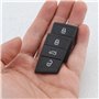 Be In Your Mind 2X 3 Boutons Voiture Télécommande Porte-clés Boutons Clavier en Caoutchouc Verrouiller Déverrouiller Coffre Comp