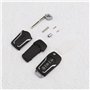 Be In Your Mind Coque de Remplacement pour Clé Pliante à Distance Voiture à 3 Boutons HU101 Clé Vierge Compatible pour Fiesta oc
