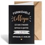 COLOFALLA Carte Départ Collègue 12x18cm Cadeau pour Départ Collègue de travail Retraite Carte de Vœux avec Enveloppe Format Plié