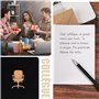 COLOFALLA Carte Départ Collègue 12x18cm Cadeau pour Départ Collègue de travail Retraite Carte de Vœux avec Enveloppe Format Plié
