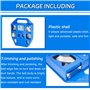 AIWFL Bande de cerclage en acier inoxydable 304 de 30,5 m de long avec finition bleue brillante