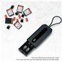 JJC Étui pour cartes mémoire à 18 emplacements pour 6 cartes SD/SDXC/SDHC et 12 cartes Micro SD/SDXC/SDHC/TF, organiseur compact