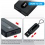 JJC Étui pour cartes mémoire à 18 emplacements pour 6 cartes SD/SDXC/SDHC et 12 cartes Micro SD/SDXC/SDHC/TF, organiseur compact