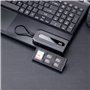 JJC Étui pour cartes mémoire à 18 emplacements pour 6 cartes SD/SDXC/SDHC et 12 cartes Micro SD/SDXC/SDHC/TF, organiseur compact