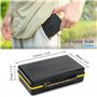 JJC Batterie Stockage Boîtier pour Insta360 X4 X3 Batteries, X4 Batterie Etui Étanche SD TF Mémoire Carte Boîte, Portables Micro