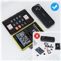 JJC Batterie Stockage Boîtier pour Insta360 X4 X3 Batteries, X4 Batterie Etui Étanche SD TF Mémoire Carte Boîte, Portables Micro