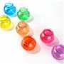 Magic Season Bouteilles en Verre Décoratives avec Bouchons en Liège (100 ml Bouteilles Sphériques / 6 Pièces)