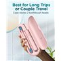 Brosses à Dents Électriques Soniques Adultes avec 8 Têtes - Brosse à Dents Électrique avec Étui de Voyage, 5 Modes et IPX7, Bros
