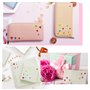 24PCS Masques Animaux et 4 Feuilles Strass Autocollant Avec Feutres de Coloriage Bricolage Enfant Accessoire de Déguisement Cade
