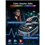 LENCENT Transmetteur FM Bluetooth, Bluetooth 5,0 Lecteur MP3 Adaptateur Radio sans Fil Kit Émetteur FM Voiture Charge Rapide 30W