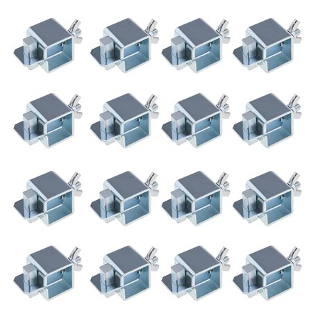 Create idea 16pcs Pinces à Souder Bout à Bout en Acier au Chrome Vanadium 50x25mm pour Réparations de Soudage sur Correctifs dan
